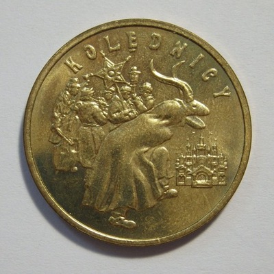 2 zł, Kolędnicy, 2001r. X410