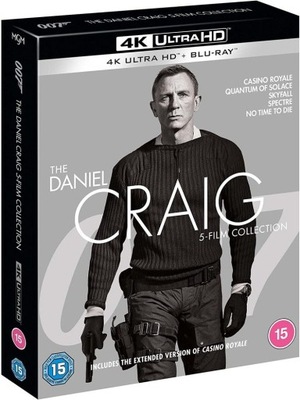 James Bond 007: Daniel Craig [5 Blu-ray 4K] 4 z PL