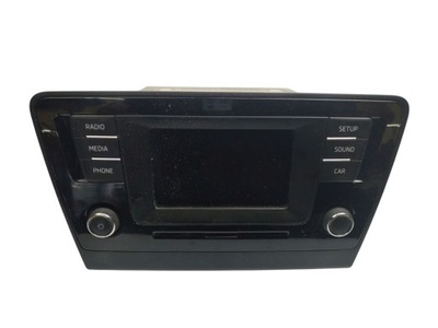 Радіо радіопрогравач skoda rapid 5ja035871a фото №1