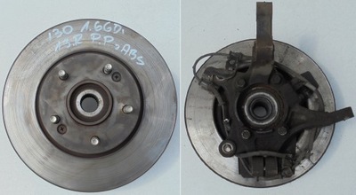 Hyundai i30 ii 13 r 1.6 gdi поворотный кулак правая перед фото №1