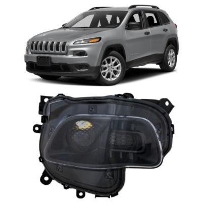 Фара лампа перед права jeep cherokee kl 2014-2018 фото №1