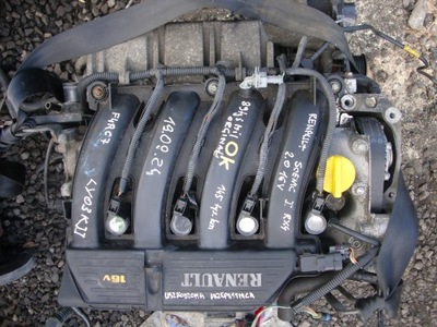 Renault scenic i rx4 2.0 16v 4x4 двигатель kompletny f4rc744 f4rc746 фото №1