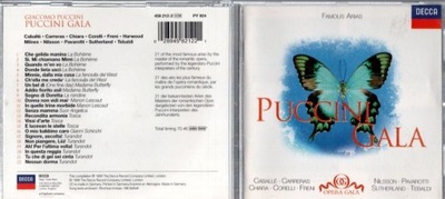 Puccini Gala Famous Arias CD