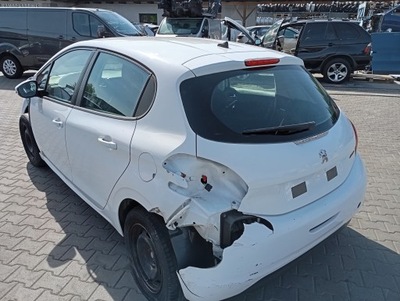 Peugeot 208 i 1 дверь задняя левая белый 5d ewp фото №1