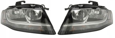 Audi a4 s4 b8 07-11 фара лампа перед комплект фото №1