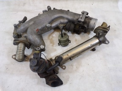 Egr дроссельная заслонка коллектор радиатор выхлопных газов opel фото №1