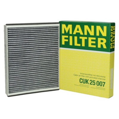Mann фильтр салонный угольный cuk25007 фото №1
