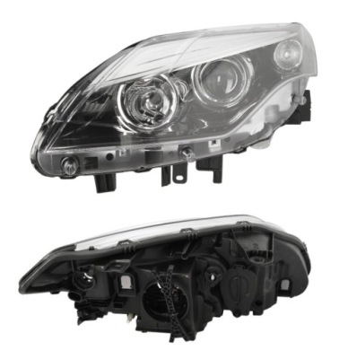 Лампа renault laguna iii 10.07- фара лівий фото №1