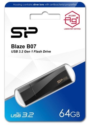 Pendrive Silicon Power Blaze B07 64GB USB 3.2