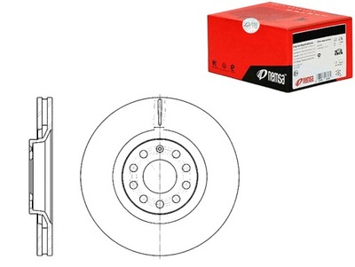 ДИСКИ ТОРМОЗНЫЕ ТОРМОЗНЫЕ REMSA 4B3615301 8D0615301K 8D0615