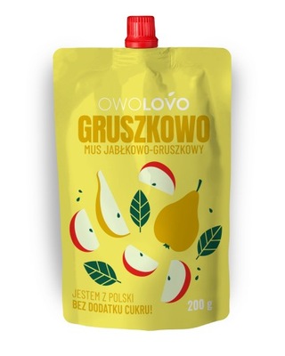 Mus Gruszkowy Owolovo GRUSZKOWO 200 g