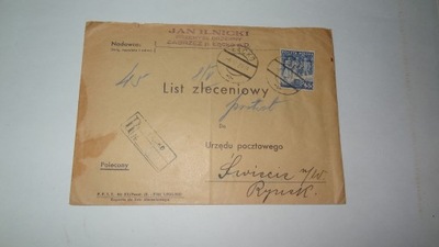 Jan Ilnicki Przemysł drzewny- Łącko Świecie - 1939
