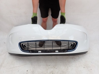 Renault zoe 12-19 бампер перед передний фото №1