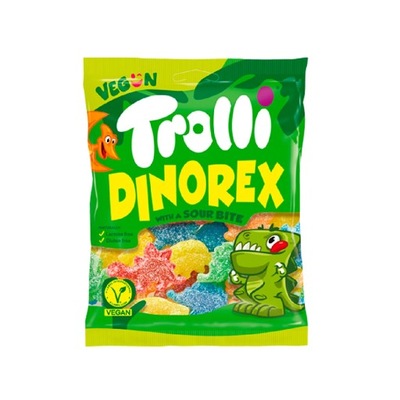 Żelki Dino Rex Trolli 100 g