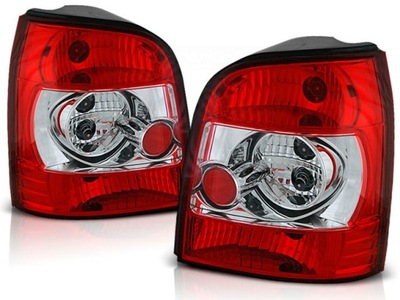 FAROS PARTE TRASERA AUDI A4 AVANT 94-01 LIMPIO RED WHITE  