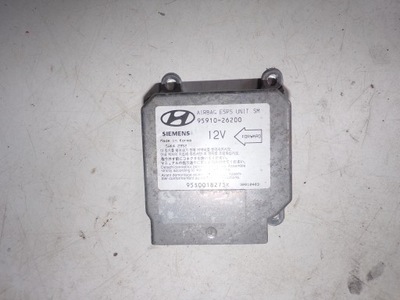 Датчик модуль air bag santa fe 95910-26200 фото №1