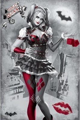 Batman Arkham Knight Harley Quinn plakat 61x91cm