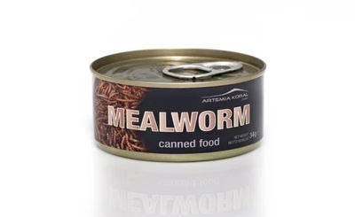 karma dla ryb Mączniki w puszkach, Canned Mealworm