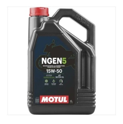 МАСЛО МОТОРНОЕ MOTUL NGEN 5 15W50 4L 111834