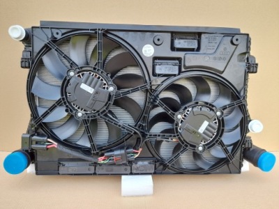 Комплект радіатор vw tiguan ii 2.0 tsi автоматична коробка передач usa фото №1