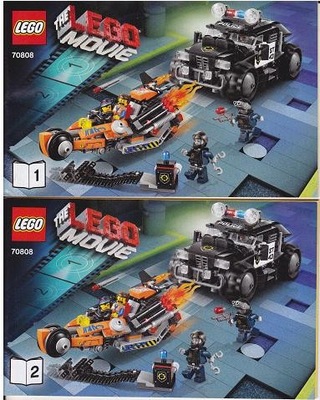 LEGO Movie Instrukcja 70808 Super Cycle Chase