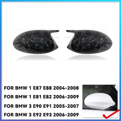 2xMirror Cover E90 Car Side Door Rearview Side Mirror Cover Cap For ~59176