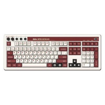 Klawiatura mechaniczna Retro Mechanical keyboard 108 Fami Edition
