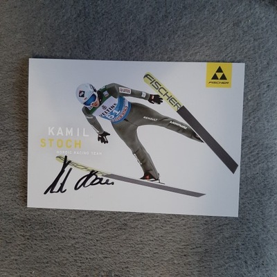 Kamil Stoch - oryginalny autograf skoczka