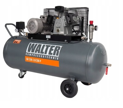 COMPRESOR TLOKOWY DE ACEITE COMPRESOR GK 530-3,0/200L 440L/MIN 3,0KW WALTER  