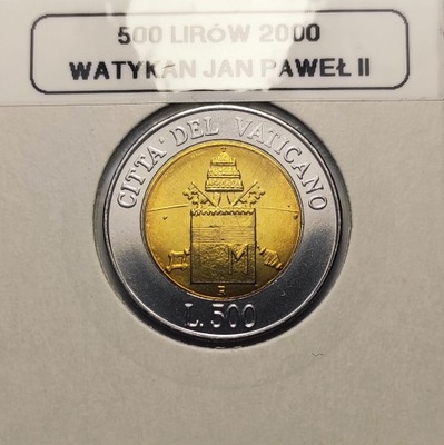 500 LIRÓW 2000 JAN PAWEŁ II - WATYKAN (WAT)