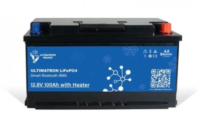 Аккумулятор lifepo4 ultimatron yx smart bms 12,8v/100ah подогреваемый фото №1