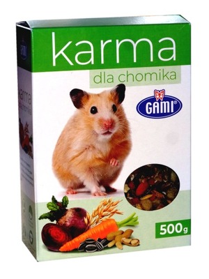 GAMI EXTRA KARMA POKARM dla CHOMIKA CHOMIKÓW 500g