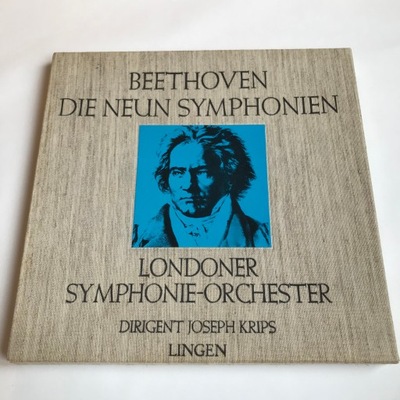 Beethoven: Die Neuen Symphonien / Krips (Box 6LP)