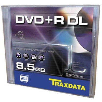 TRAXDATA DVD+R Double Layer 8,5 GB Box 1 szt