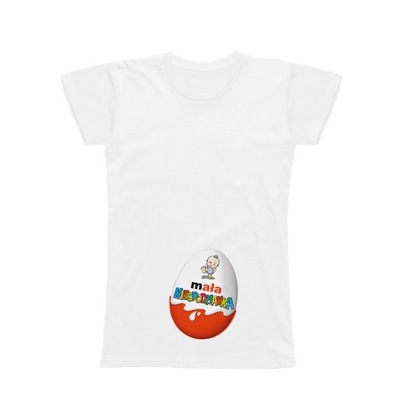 XL - KOSZULKA T-SHIRT CIĄŻOWA BABY DZIECKO CIĄŻA