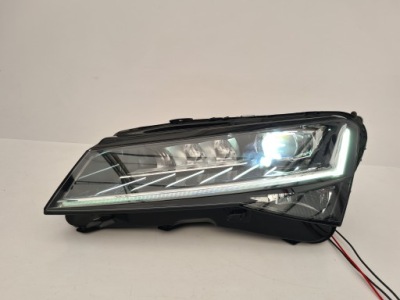 Фара передня ліва full led skoda superb 3 рестайлінг  3v1941015d фото №1