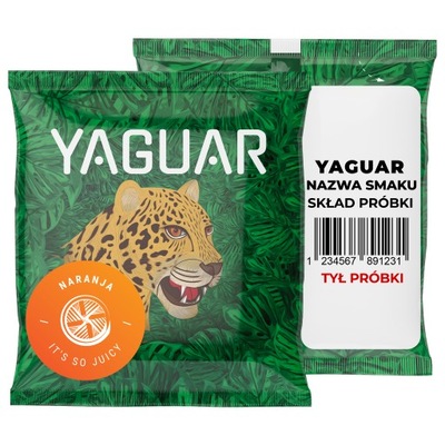 Próbka Yerba Mate Yaguar Naranja Pomarańczowa 50g