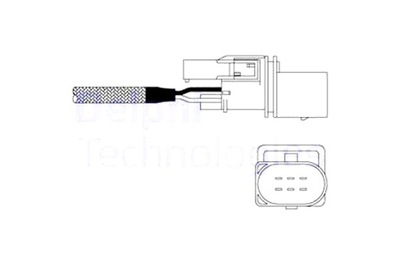 DELPHI ЗОНД ЛЯМБДА AUDI A2 SKODA FABIA I FABIA I PRAKTIK OCTAVIA I