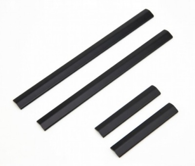 Mercedes cls-class shooting brake c218, 11-18 - накладки чёрные пороговые pro фото №1