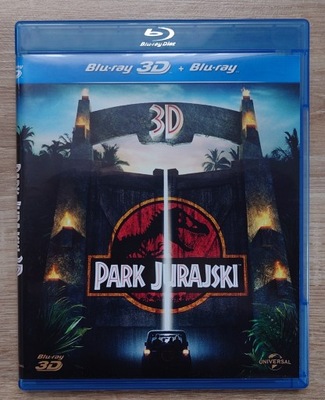 Film Blu-Ray Park Jurajski płyta Blu-ray 3D