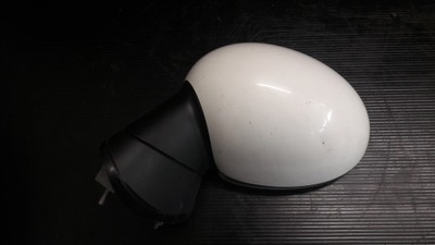 Mini cooper r56 зеркало левая europa белый фото №1