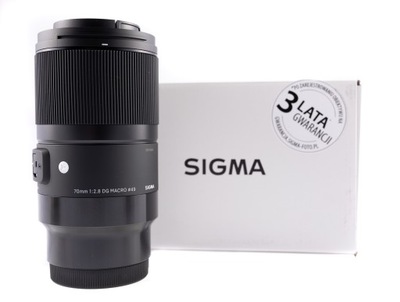 Sigma ART 70/2.8 DG MACRO | L-mount |Mistrz macro