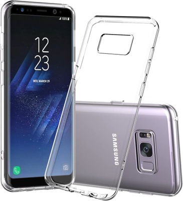 ETUI SILIKONOWE CLEAR CASE SAMSUNG GALAXY S8 PLUS