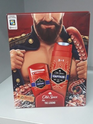 OLD SPICE DARK CAPTAIN ŻEL + DEZODORANT ZESTAW