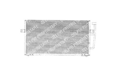 Delphi tsp0225143 конденсатор, кондиционер фото №1