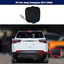 JEEP COMPASS 2017 17 - ЗАГЛУШКА ГАКУ БАМПЕРА ЗАДНЬОГО