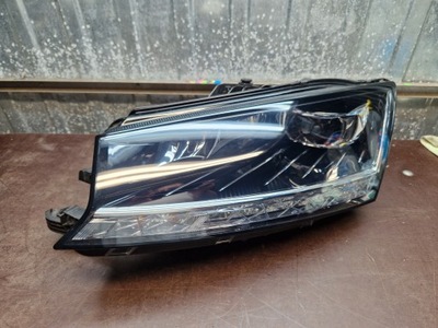 Skoda fabia iii lift 6v1 лампа перед левая full led фото №1