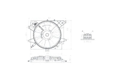 MAGNETI MARELLI ELEKTROWENTYLATOR DEL RADIADOR HYUNDAI I30 GD 1.6 CRDI  