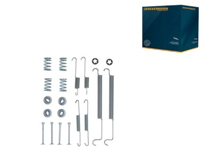 Denckermann b160172 набор дополнительных, тормозные колодки тормозные фото №1