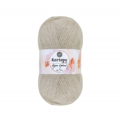 Kartopu Angora Natural - 880 - płowy